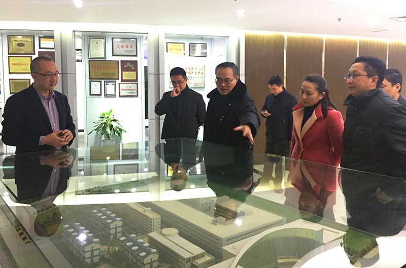 吴主席一行了解和关切333体育公司园区建设